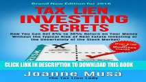 Collection Book Tax Lien Investing Secrets: How You Can Get 8% to 36% Return on Your Money Without