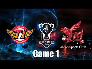 《LOL》2015 世界大賽 - 八強賽 Day 2 (粵語) SKT vs AHQ Game 1