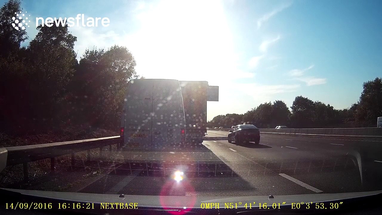 Five cars involved in collision on the M25