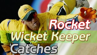Rocket Wicket Keeper Catches In Cricket History Top 10