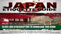 [PDF] Japan Etiquette Guide: Everything You Need to Know About Japanesse Etiquette   Japanese