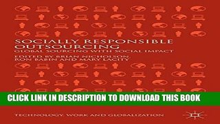 [PDF] Socially Responsible Outsourcing: Global Sourcing with Social Impact Popular Online