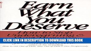Collection Book Earn What You Deserve: How to Stop Underearning   Start Thriving