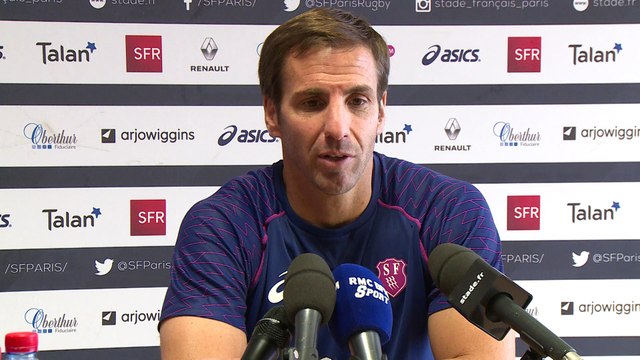 Top 14 Racing - Stade Français: conférence d'avant match de Gonzalo Quesada