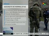 Comando armado asesina a dos normalistas de Ayotzinapa