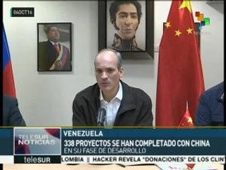 China y Venezuela impulsan 672 proyectos bilaterales