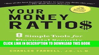 Collection Book Your Money Ratios: 8 Simple Tools for Financial Security at Every Stage of Life