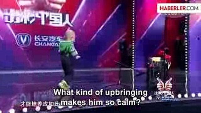 Çinli Çocuğun Müthiş Performansı.. Yetenek Sizsiniz Çin VİDEO TIKLA İZLE . Chinese great performance of the child .. ta