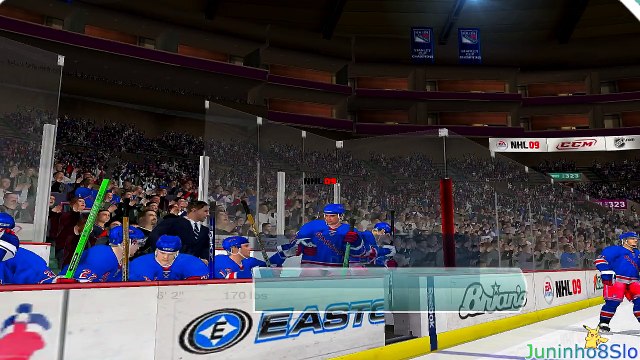 NHL 09-Dynasty mode-New York Rangers vs Washington Capitals-Game 55