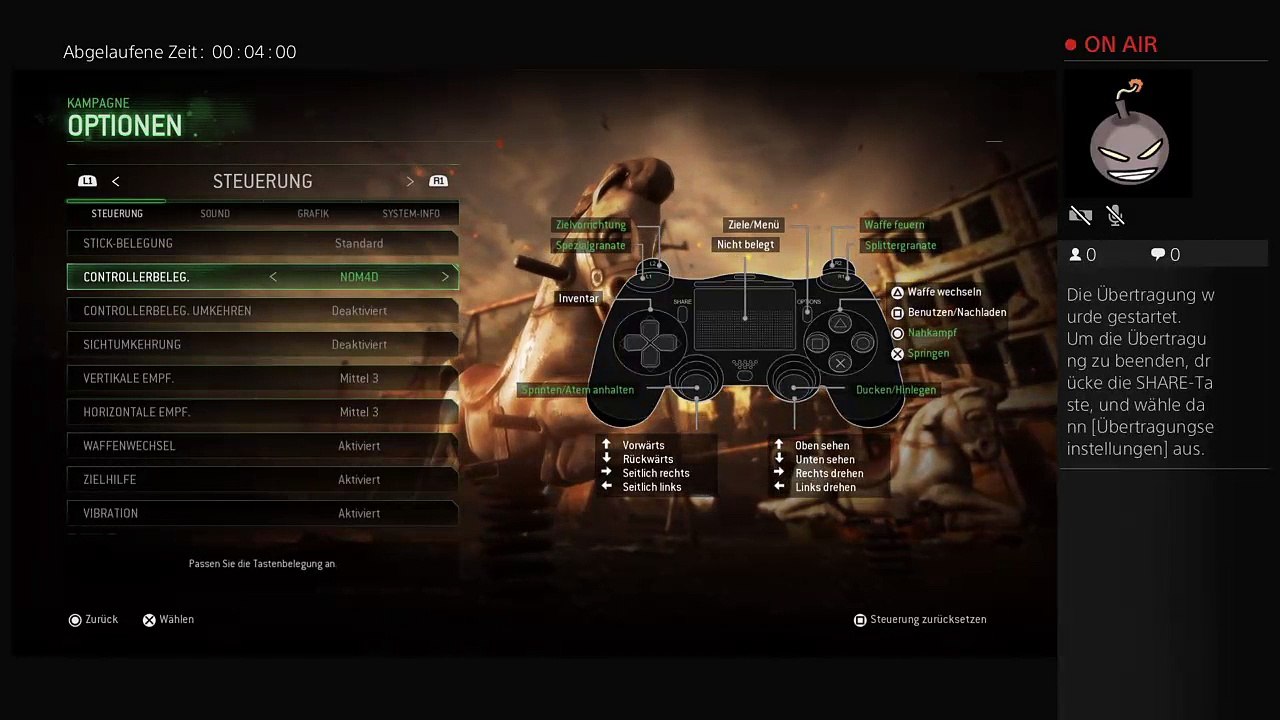 PS4-Live-Übertragung von locke_c20