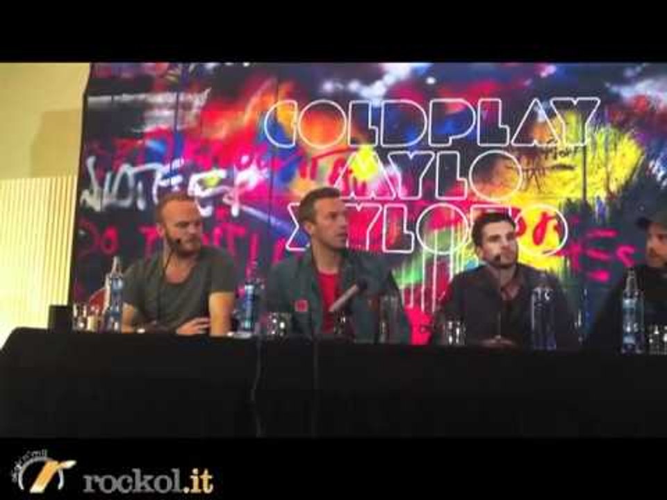 I Coldplay presentano "Mylo Xyloto" a Madrid: il concerto e la conferenza stampa