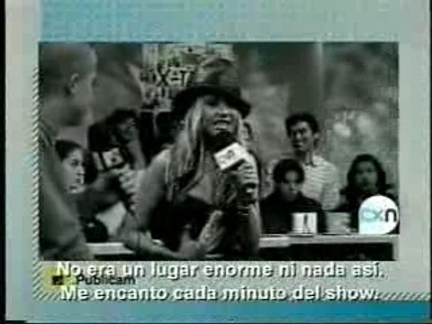 Christina Aguilera Interview @ Conexion 2002