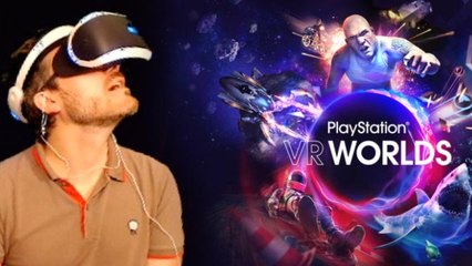 PlayStation VR Worlds nous a-t-il convaincu ? Découverte vidéo