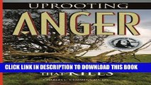 Collection Book Uprooting Anger: Eliminating the Emotion that Kills