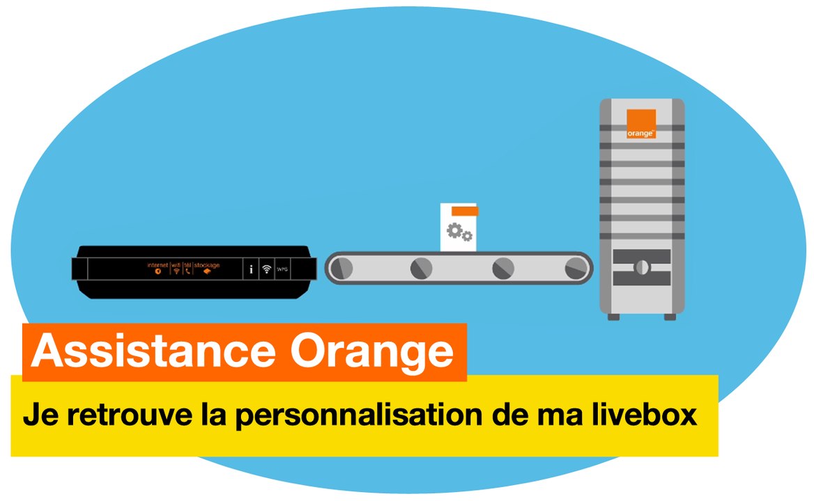 Assistance Orange - Je retrouve la personnalisation de ma Livebox - Orange