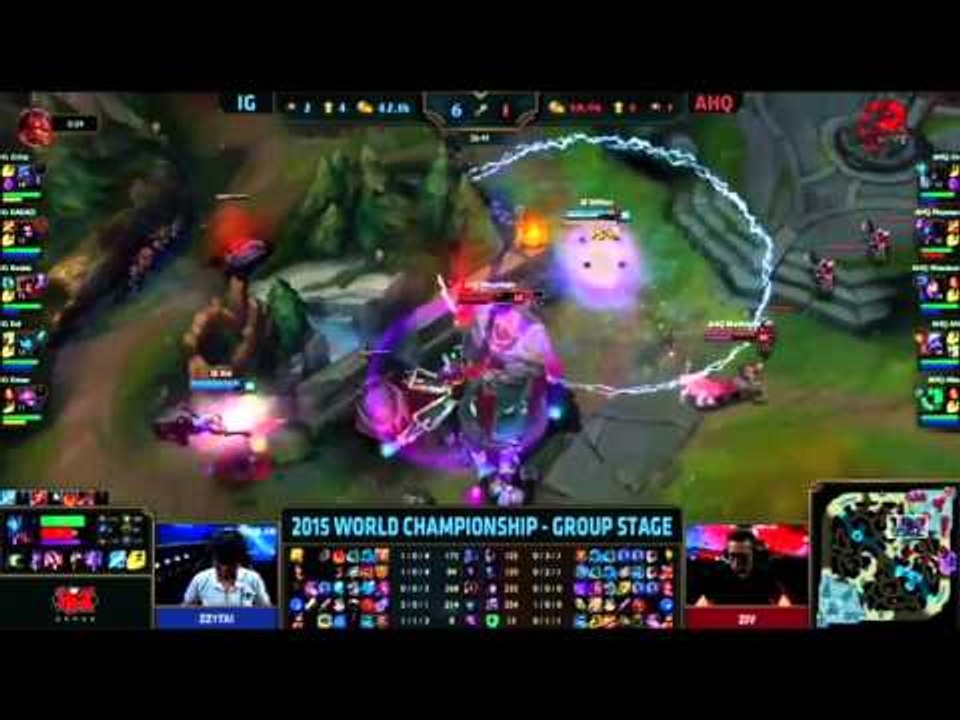 【賽事精華】20151004 S5世界賽小組賽 IG vs ahq精華