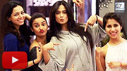 Pregnant Shweta Tiwari's DANCE | Birthday Celebration |  Rati Pandey | Veebha Anand