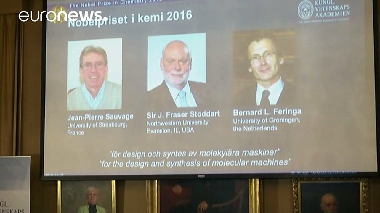 Chemienobelpreis für 'kleinste Maschinen der Welt'