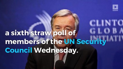 Portugal's Antonio Guterres to be next UN secretary-general