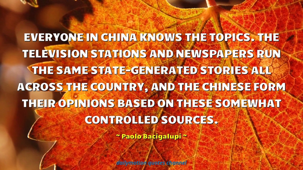 Paolo Bacigalupi Quotes #1