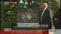 Recevoir la fibre optique chez toi