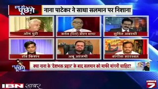 Om puri insulted Indian army on live national television