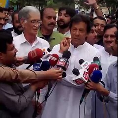 Imran Khan's Media Talk at Opening Ceremony of Hayatabad Sports Complex