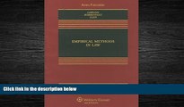 FAVORITE BOOK  Empirical Methods in Law (Casebook Series)