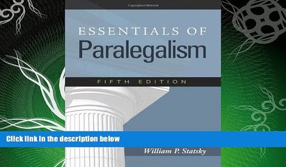 different   Essentials of Paralegalism