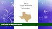 FULL ONLINE  Texas Legal Research