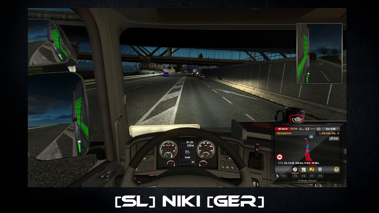 Overtaking + Ramming at EP | TruckersMP Report