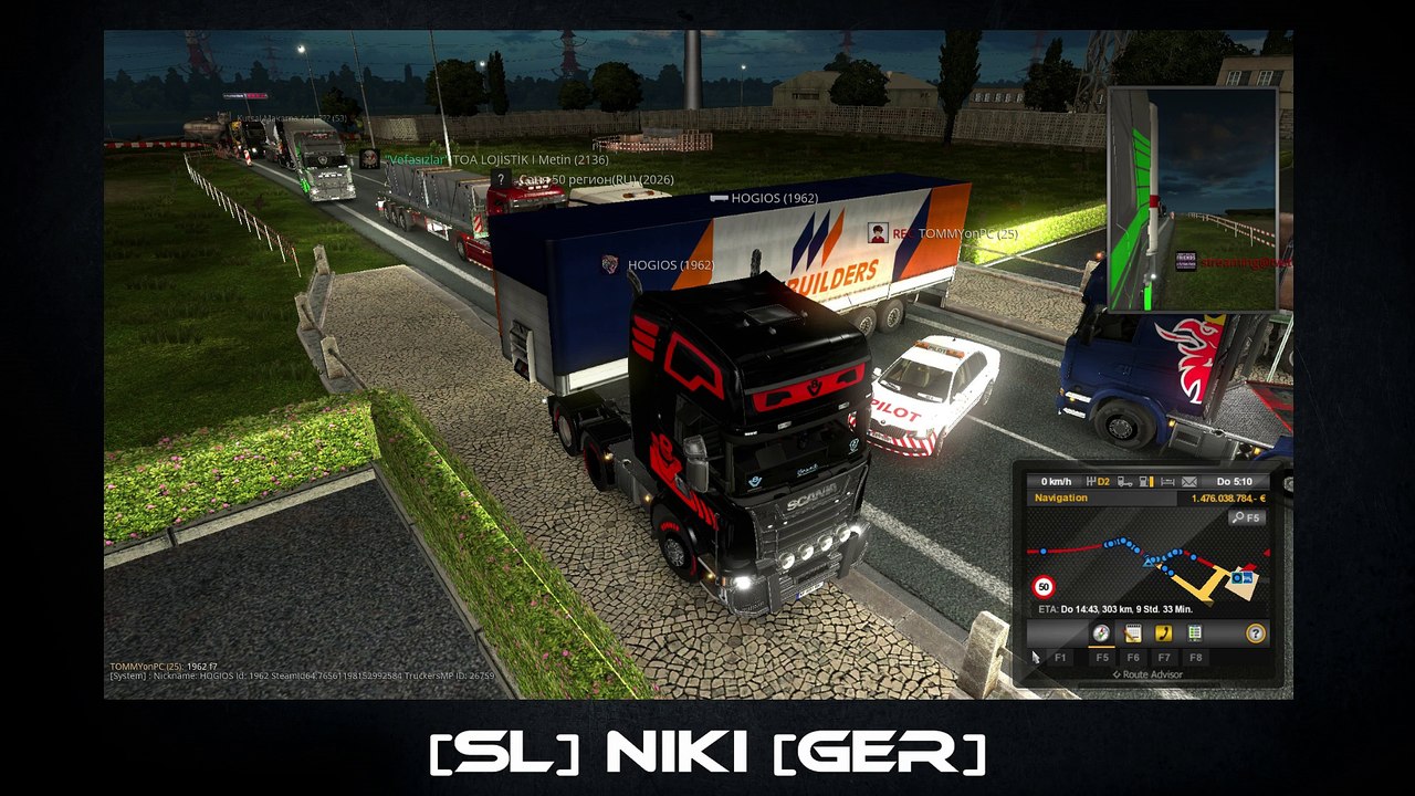 Overtaking + Ramming at EP | TruckersMP Report