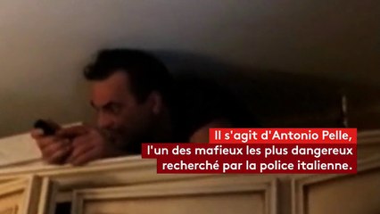 Un mafieux italien perd sa partie de cache-cache avec la police