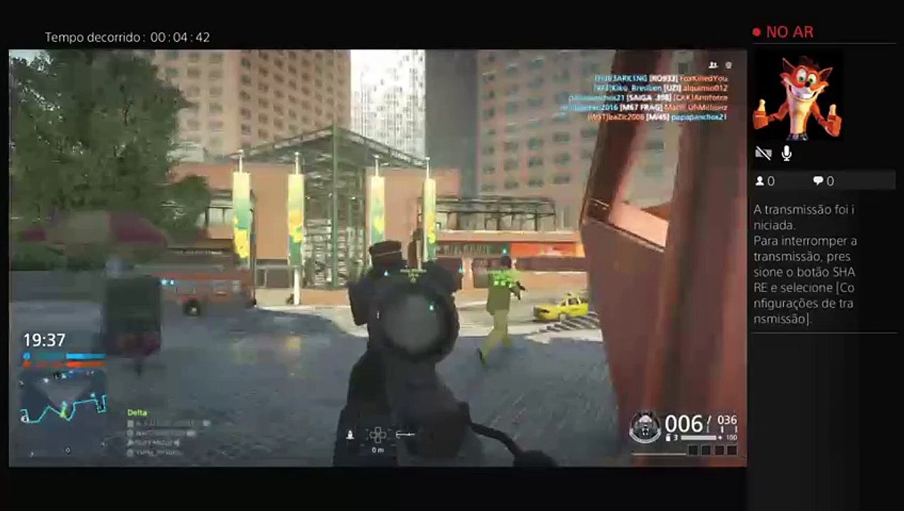 Jogando Battlefild (2)
