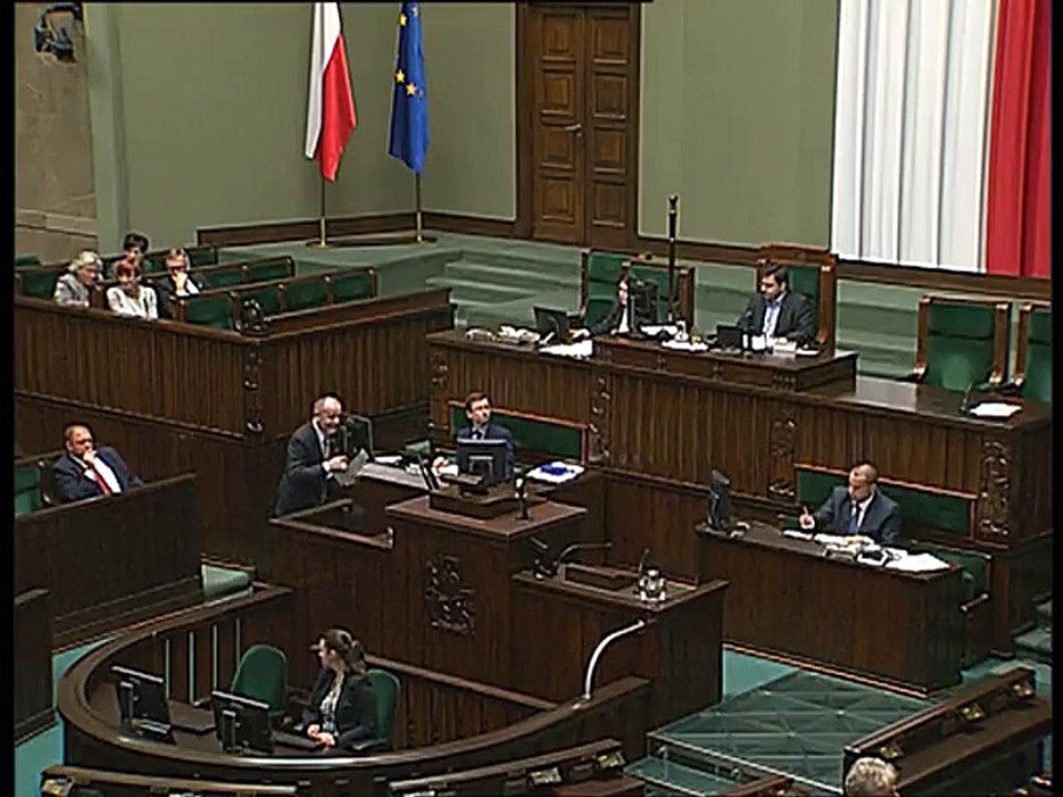 Poseł Jan Mosiński - Wystąpienie z dnia 04 pa�dziernika 2016 roku.