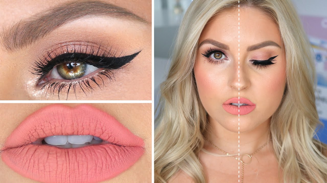 High End VS Drugstore Makeup! ♡ Full Face Dupes Makeup Tutorial