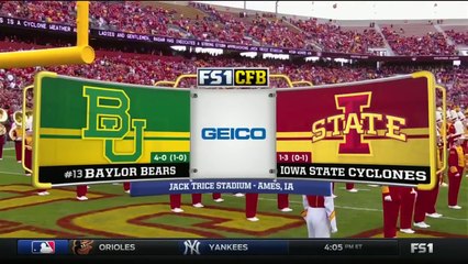 Baylor at Iowa State | 2016 Big 12 Football Highlights