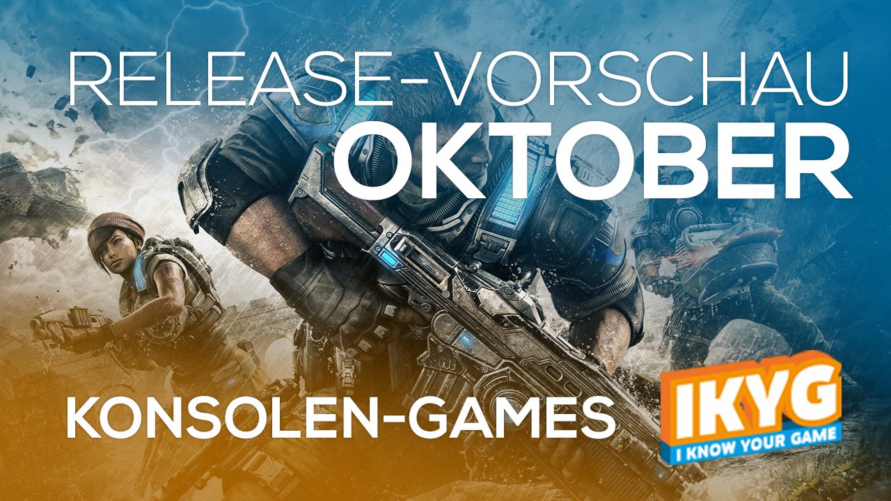 Games-Release-Vorschau - Oktober 2016 - Konsole // powered by Konsolenschnäppchen.de