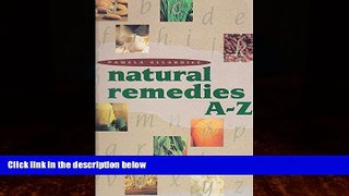 Books to Read  Natural Remedies A-Z  Best Seller Books Best Seller