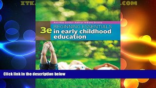 Big Deals  Beginning Essentials in Early Childhood Education  Best Seller Books Most Wanted