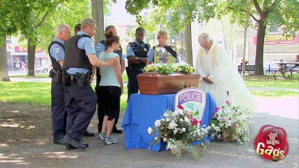 Police Dog Buried Alive Gag