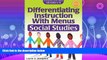 FREE PDF  Differentiating Instruction with Menus: Social Studies (Grades 6-8)  DOWNLOAD ONLINE