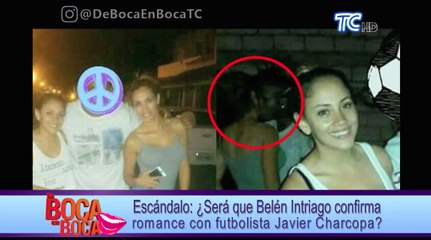 ¿Será que Belén Intriago confirma romance con futbolista Xavier Charcopa?