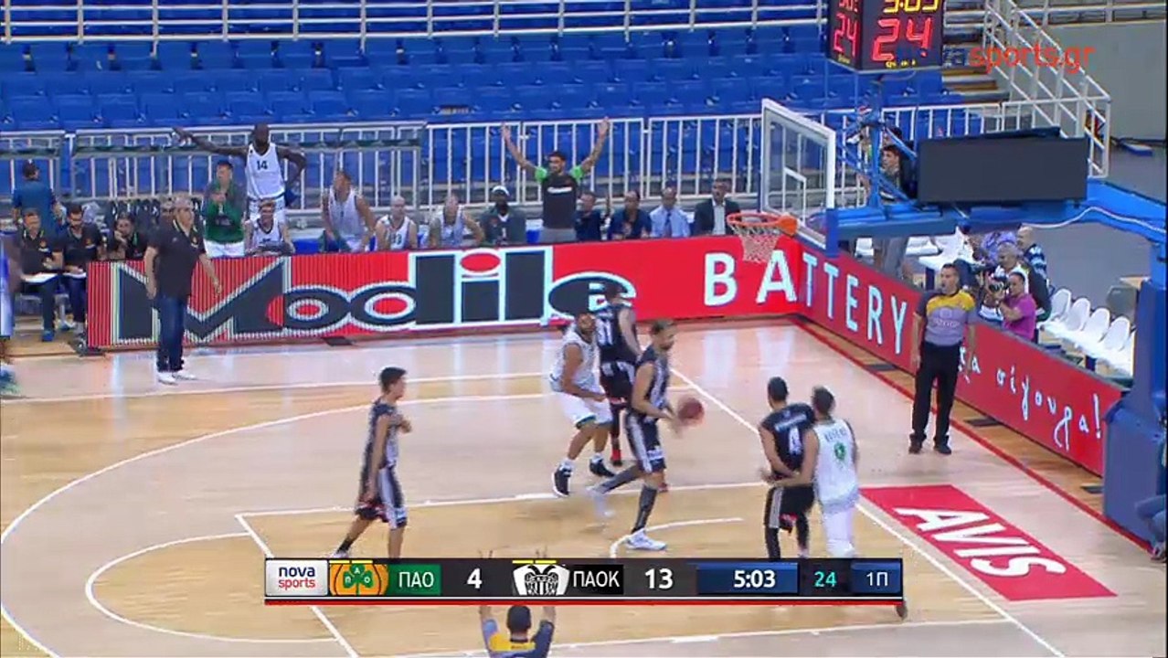Panathinaikos vs Paok 88-69 HL