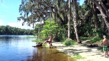 Corey rope swings, Audi gets rope