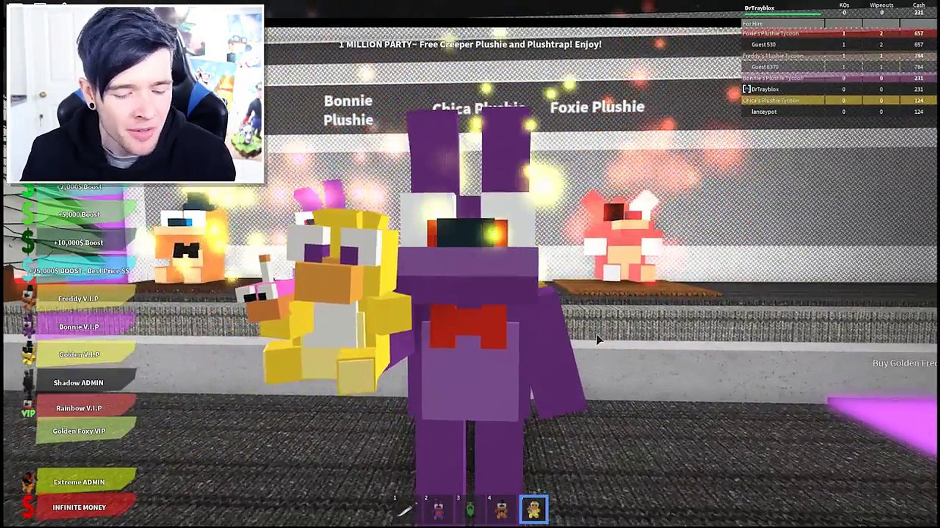 Roblox Fnaf Plushies Tycoon Video Dailymotion