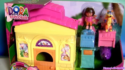 Video herunterladen: Dora the Explorer House Nickelodeon Play Doh by DisneyCollector - Dora la Exploradora para niñas