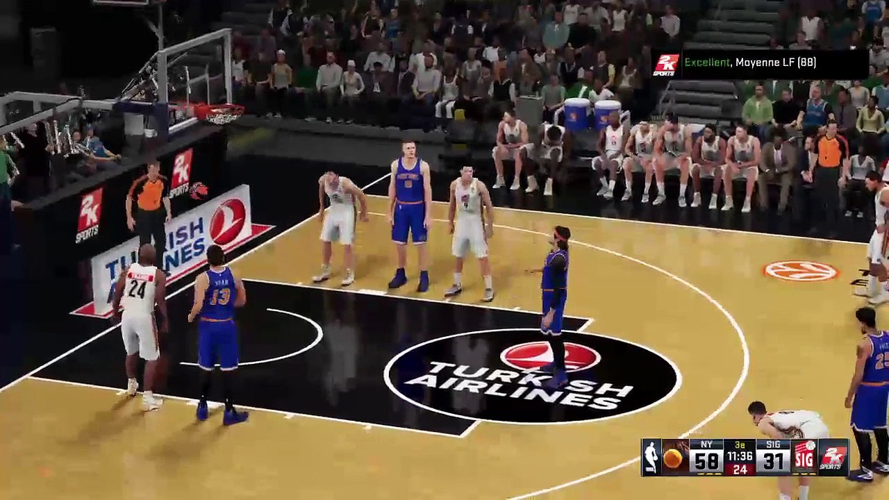 [NBA16] NY Knicks vs SIG (94)