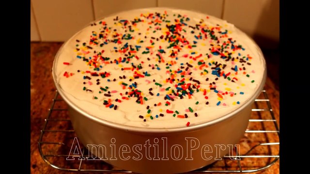 Torta de tres Leches