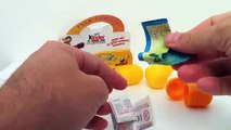 Surprise eggs Toy Kinder Kinder Surprise Eggs Unboxing Spongebob gift toy pack 7 familiar.